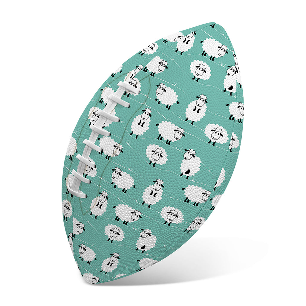 Little Sheep Pattern Print Rugby Ball