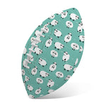 Little Sheep Pattern Print Rugby Ball