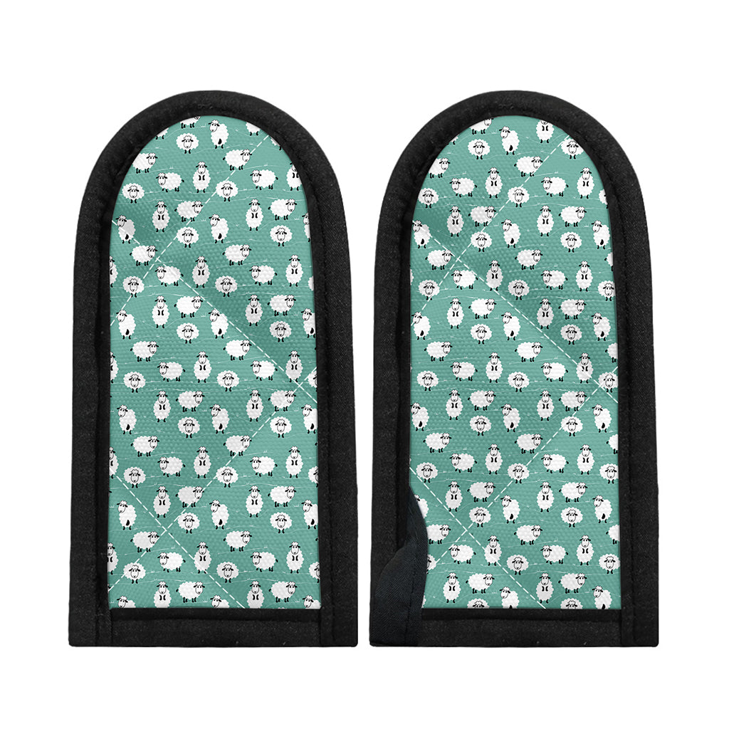 Little Sheep Pattern Print Skillet Handle Cover
