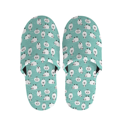 Little Sheep Pattern Print Slippers