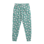 Little Sheep Pattern Print Sweatpants