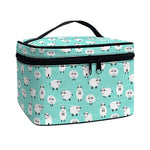 Little Sheep Pattern Print Travel Makeup Bag