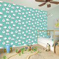 Little Sheep Pattern Print Wall Sticker