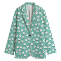 Little Sheep Pattern Print Women's Blazer