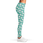 Little Sheep Pattern Print Women's Leggings