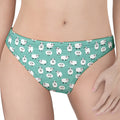 Little Sheep Pattern Print Women's Thong