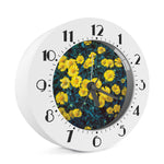 Little Yellow Daisy Print Alarm Clock
