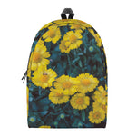 Little Yellow Daisy Print Backpack