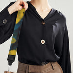 Little Yellow Daisy Print Bag Strap