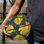 Little Yellow Daisy Print Basketball