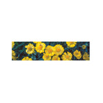 Little Yellow Daisy Print Bed Runner