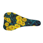 Little Yellow Daisy Print Bicycle Seat Cover