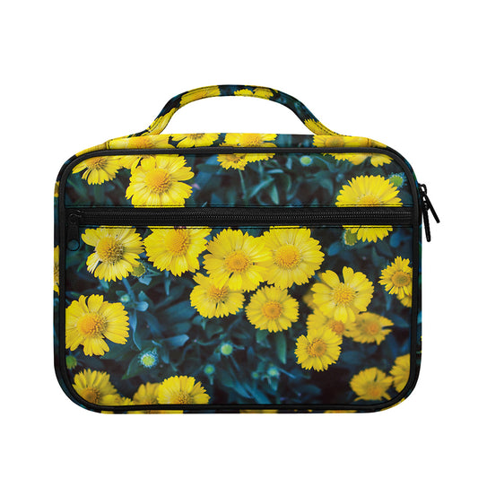 Little Yellow Daisy Print Briefcase Bible Bag