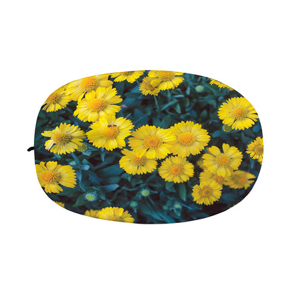 Little Yellow Daisy Print Car Side Mirror Covers