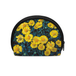 Little Yellow Daisy Print Coin Purse