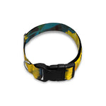 Little Yellow Daisy Print Dog Collar