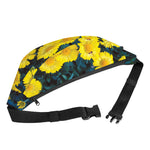 Little Yellow Daisy Print Fanny Pack