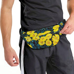 Little Yellow Daisy Print Fanny Pack
