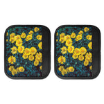 Little Yellow Daisy Print Handle Covers