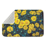 Little Yellow Daisy Print Indoor Door Mat