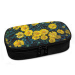 Little Yellow Daisy Print Insulin Cooler Travel Case