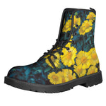 Little Yellow Daisy Print Backpack