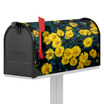 Little Yellow Daisy Print Mailbox Cover