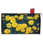 Little Yellow Daisy Print Mailbox Cover