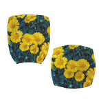 Little Yellow Daisy Print Office Chair Cover