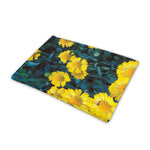Little Yellow Daisy Print Pet Cooling Mat Cover