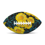 Little Yellow Daisy Print Rugby Ball
