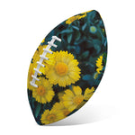 Little Yellow Daisy Print Rugby Ball