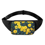 Little Yellow Daisy Print Waist Bag