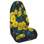 Little Yellow Daisy Print Waterproof Car Seat Cover