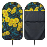 Little Yellow Daisy Print Waterproof Car Seat Cover