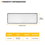 Yellow And Black Buffalo Check Print Long Kitchen Mat