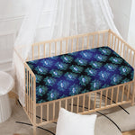 Lotus Eye of Providence Pattern Print Baby Crib Sheet