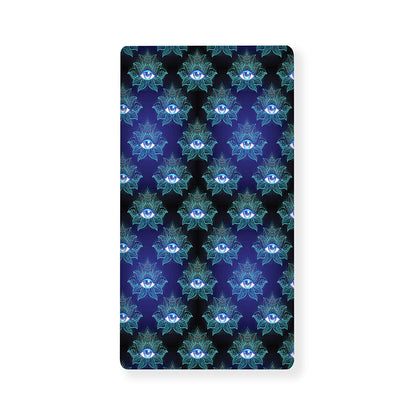 Lotus Eye of Providence Pattern Print Baby Crib Sheet