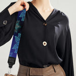 Lotus Eye of Providence Pattern Print Bag Strap