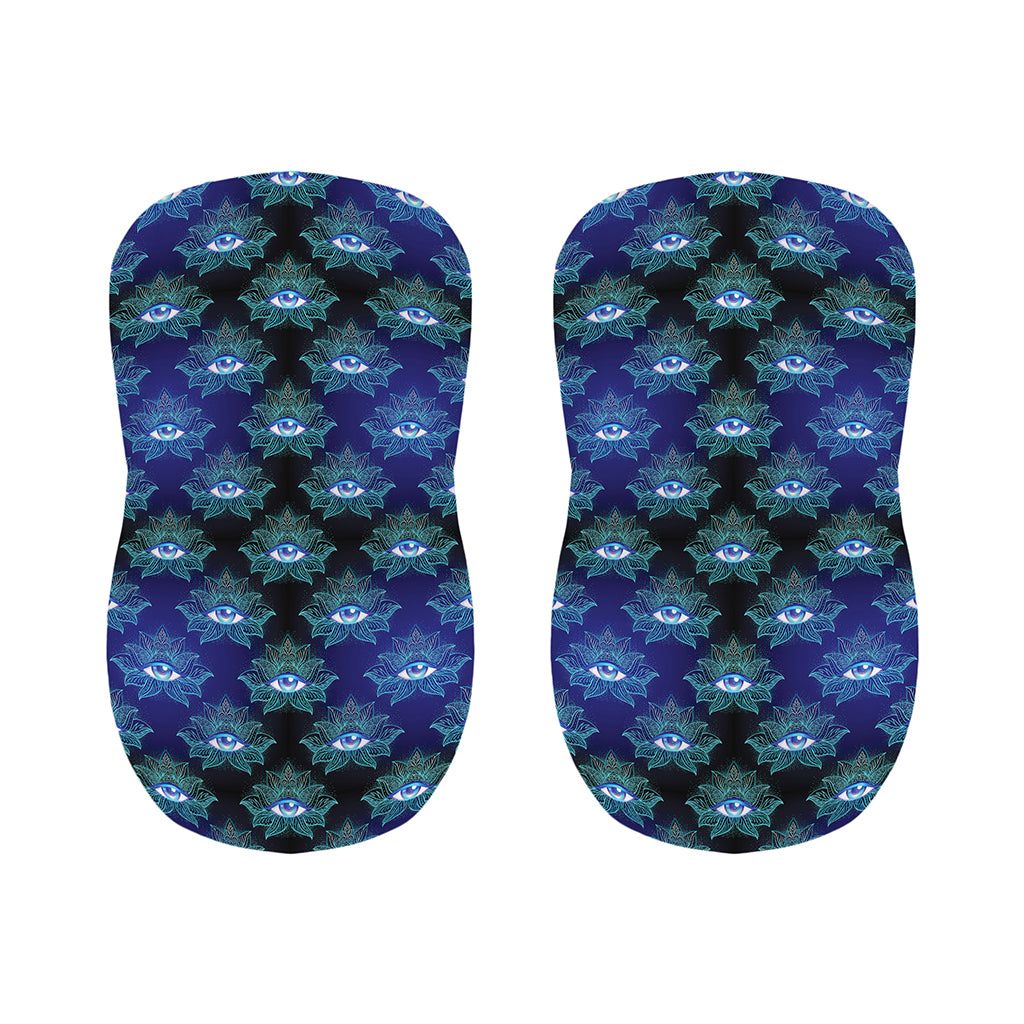 Lotus Eye of Providence Pattern Print Bar Stool Covers