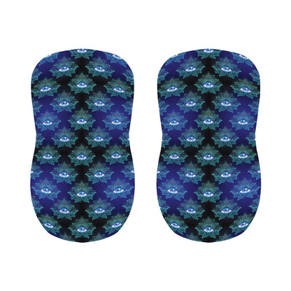 Lotus Eye of Providence Pattern Print Bar Stool Covers