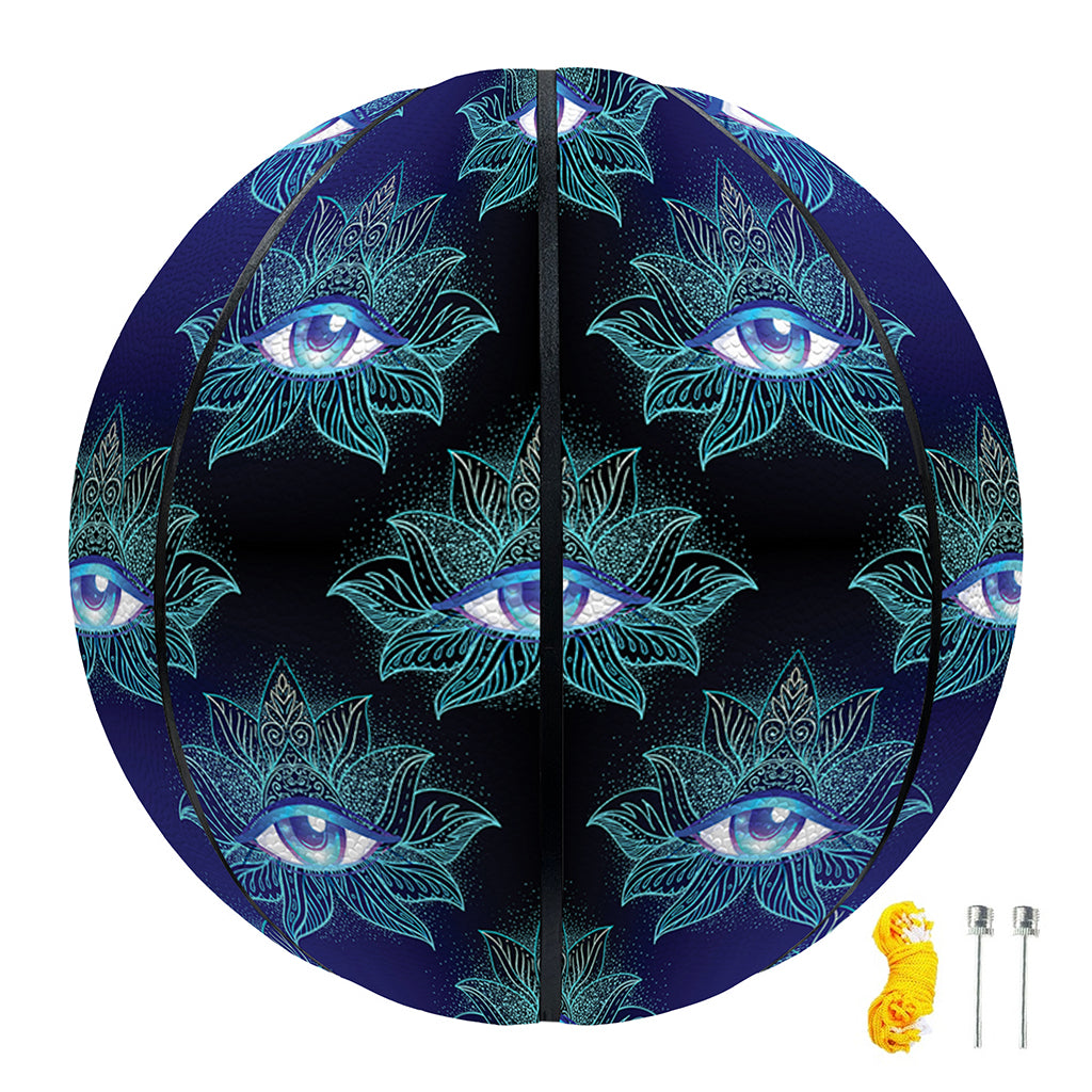 Lotus Eye of Providence Pattern Print Basketball