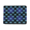Lotus Eye of Providence Pattern Print Bifold Wallet