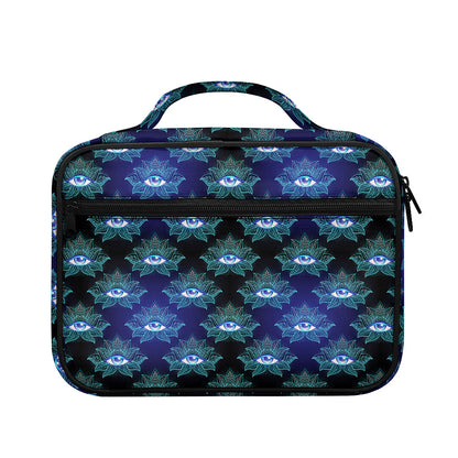 Lotus Eye of Providence Pattern Print Briefcase Bible Bag