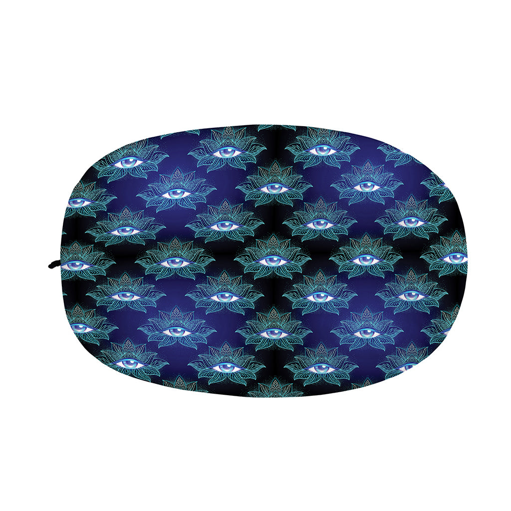 Lotus Eye of Providence Pattern Print Car Side Mirror Covers
