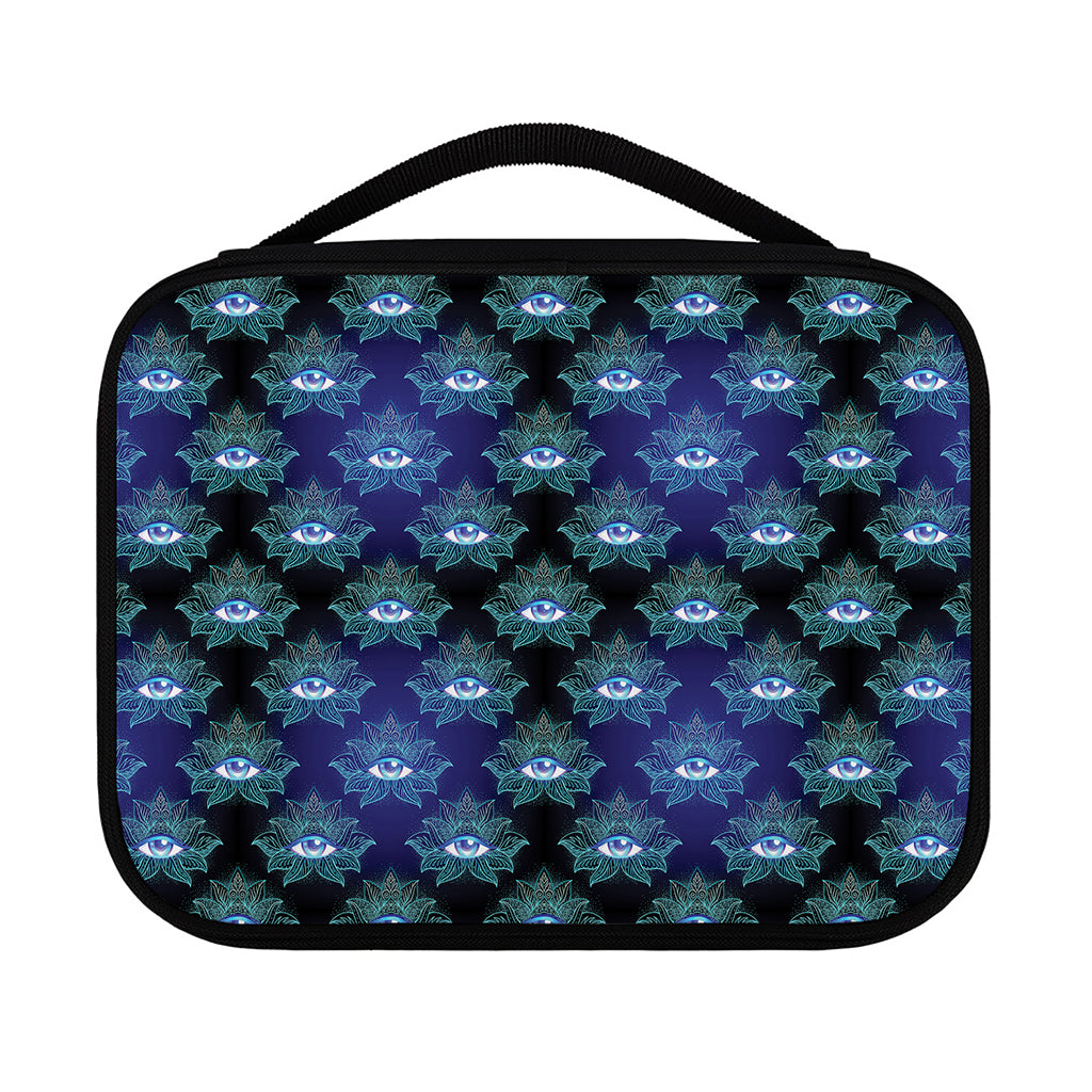 Lotus Eye of Providence Pattern Print Classic Bible Case
