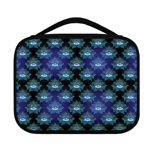 Lotus Eye of Providence Pattern Print Classic Bible Case
