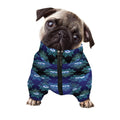 Lotus Eye of Providence Pattern Print Dog Zip Up Jacket