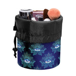 Lotus Eye of Providence Pattern Print Drawstring Makeup Bag