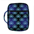 Lotus Eye of Providence Pattern Print Front Pocket Bible Bag